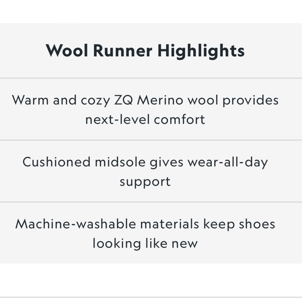 Allbirds Women's Wool Runners in dapple grey w/cream sole SZ 10 - Picture 3 of 10